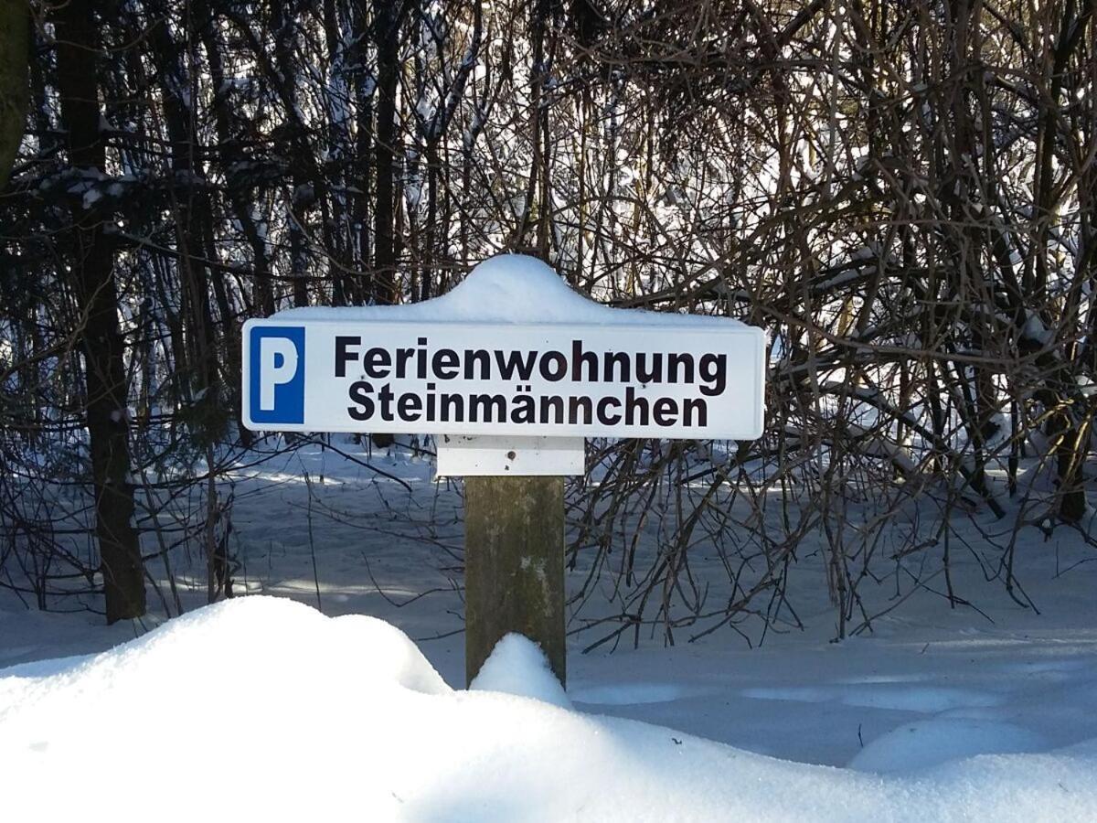 Steinmaennchen Ferienwohnung Goslar Eksteriør billede